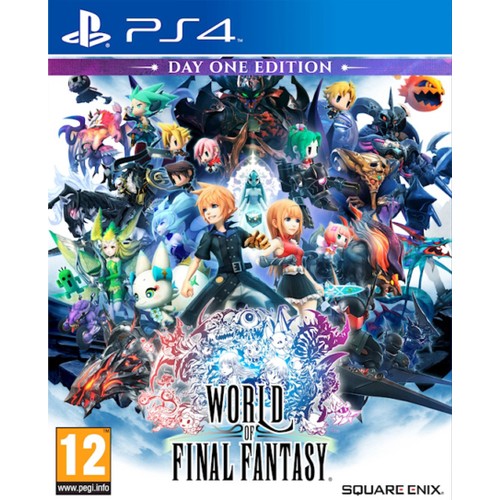 World of Final Fantasy PS4 kitabı