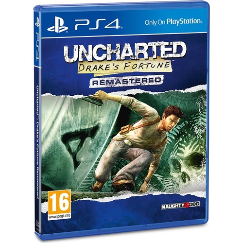 Naughty Dogs Ps4 Uncharted Drake'S Fortune Remastered kitabı