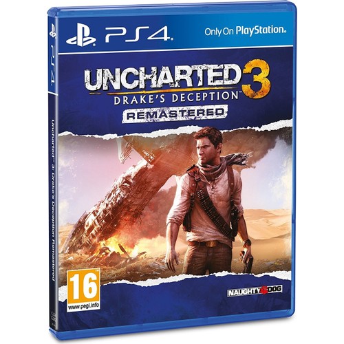 Uncharted 3 Drake's Deception PS4 kitabı