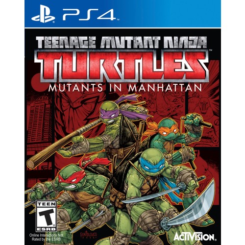Teenage Mutant Ninja Turtles Ps4 Oyun kitabı