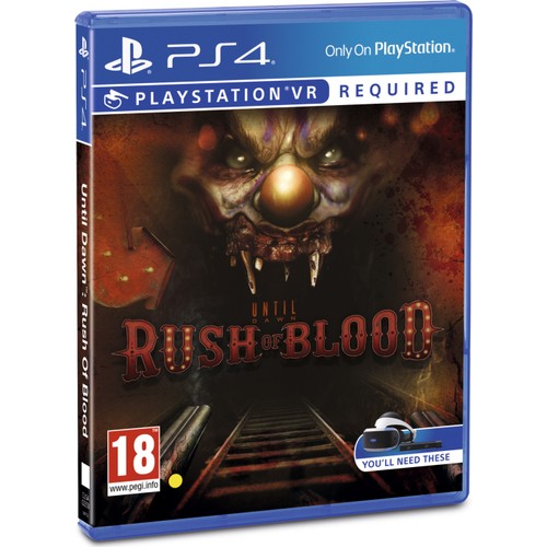 Until Dawn : Rush Of Blood Vr PS4 Oyun kitabı