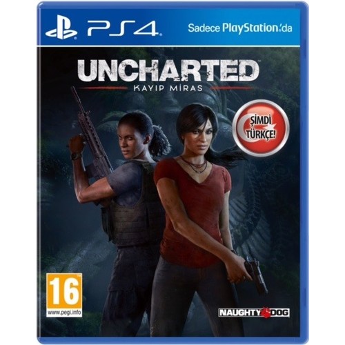 Uncharted Kayıp Miras (Türkçe dublaj) PS4 Oyun kitabı