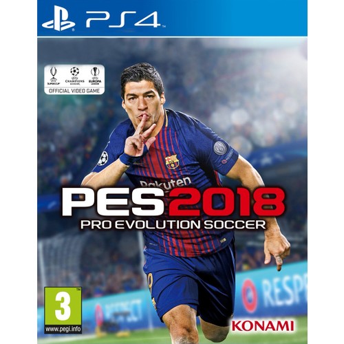 PES 2018 PS4 Oyun- Türkçe Menü kitabı