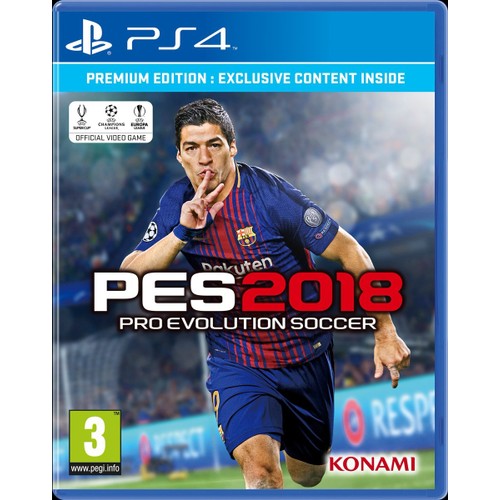 Pes 2018 Premium Edition PS4 Oyun kitabı