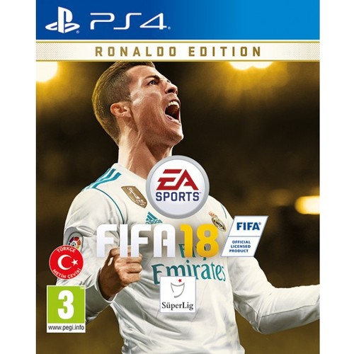 FIFA 18 PS4 RONALDO EDITION kitabı