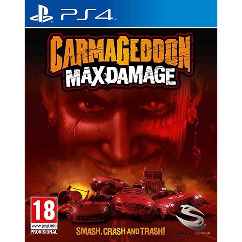 Stainlessgames Carmageddon Max Damage PS4 Oyun kitabı