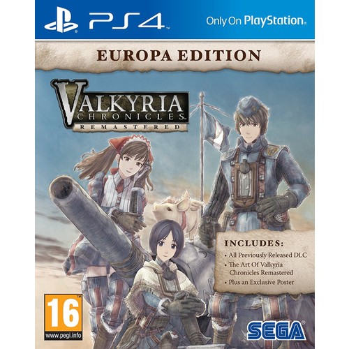 Valkyria Chronicles Remastered Europa Edition PS4 kitabı