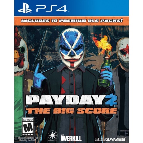 Payday 2 The Big Score PS4 Oyun kitabı