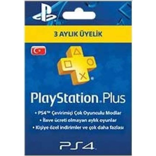 Sony Playstatıon Psn Kart 3 Aylık Uyelık Kartı kitabı