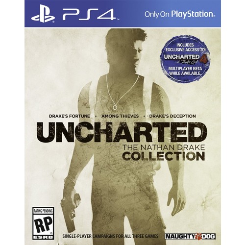 Uncharted : The Nathan Drake Collection PS4 Oyun (Türkçe kitabı