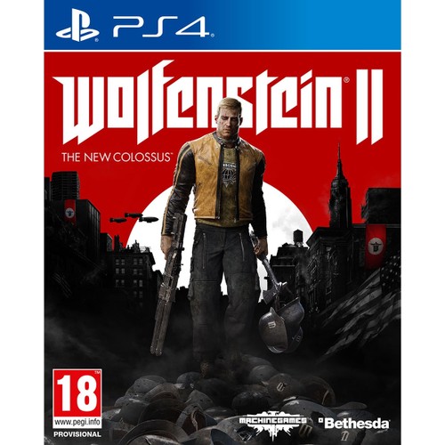 Wolfenstein II The New Colossus PS4 Oyun kitabı