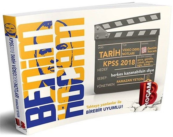 Kpss 2018 Tarih Video Ders Notları kitabı