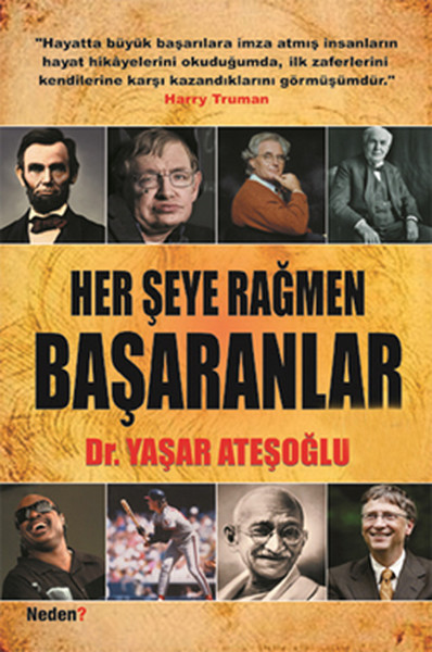 Her Şeye Rağmen Başaranlar kitabı