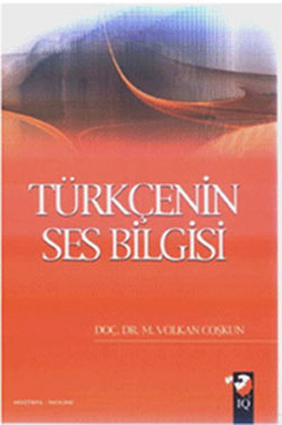 Türkçenin Ses Bilgisi kitabı