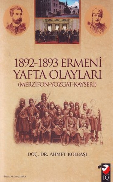 1892-1893 Ermeni Yafta Olayları kitabı