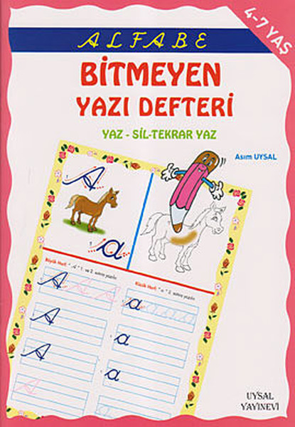 Alfabe - Bitmeyen Yazı Defteri kitabı