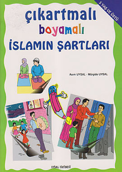 Çıkartmalı Boyamalı İslamın Şartları kitabı