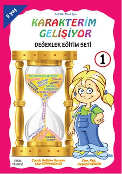 Karakterim Gelişiyor Değerler Eğitim Seti (8 Kitap Takım)  kitabı