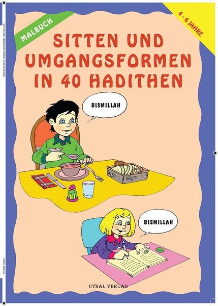 Boyamalı 40 Hadiste Ahlak Ve Görgü Kuralları kitabı