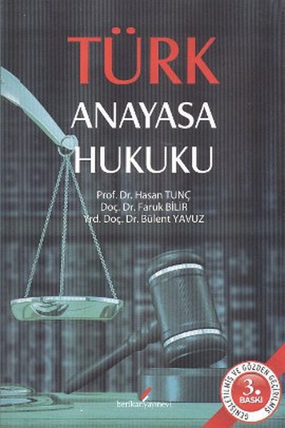 Türk Anayasa Hukuku kitabı