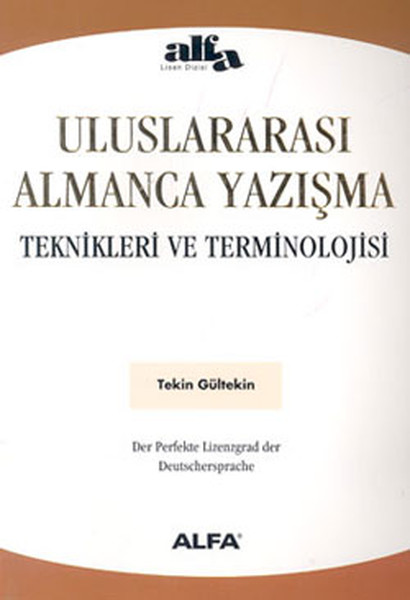 Uluslararası Almanca Yazışma Teknik kitabı