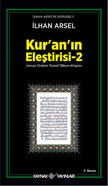 Kur'an'ın Eleştirisi 2 kitabı