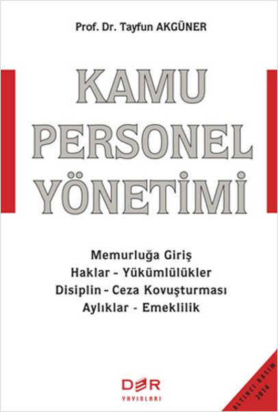 Kamu Personel Yönetimi kitabı