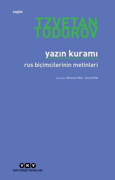 Yazın Kuramı - Rus Biçimcilerin Metinleri kitabı