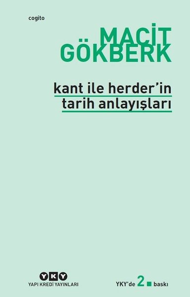 Kant Ve Herder'in Tarih Anlayışları kitabı