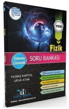 YGS Fizik Tamamı Çözümlü Soru Bankası kitabı