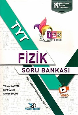 TYT TEK Serisi Video Çözümlü Fizik Soru Bankası kitabı