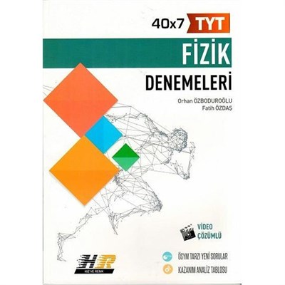 TYT Fizik 40x7 Denemeleri kitabı