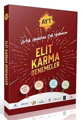 Paraf Yayınları AYT Elit Karma Denemeleri kitabı