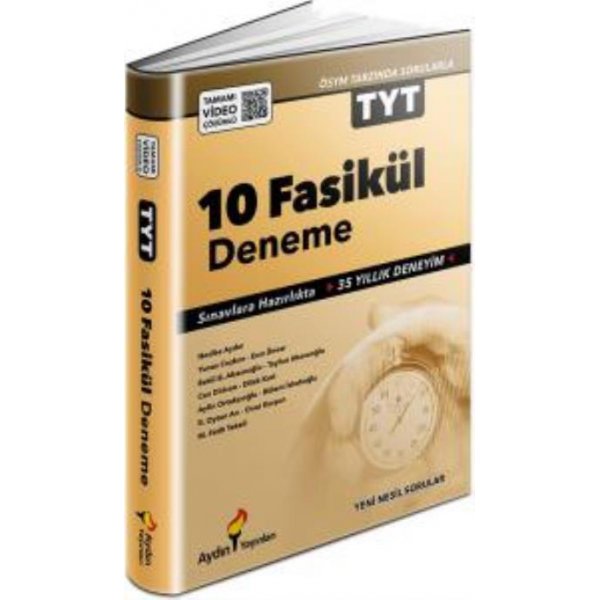 TYT 10 Fasikül Deneme kitabı