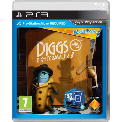 Wonderbook Diggs Nightcrawler Ps3 Oyun + Kitap Bir Arada kitabı