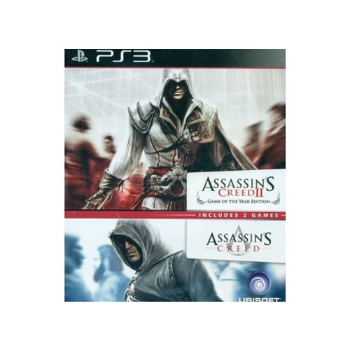 Assassins Creed + Assassins Creed 2 Goty PS3 kitabı