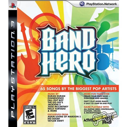 Band Hero PS3 kitabı