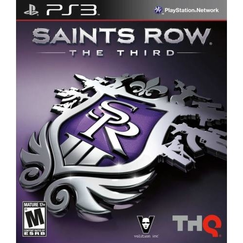 THQ Ps3 Oyun Saints Row The Third Playstation 3 kitabı