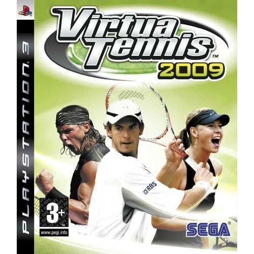 SEGA Güvenlik Etiketli Ps3 Oyun Virtua Tennis 2009 kitabı