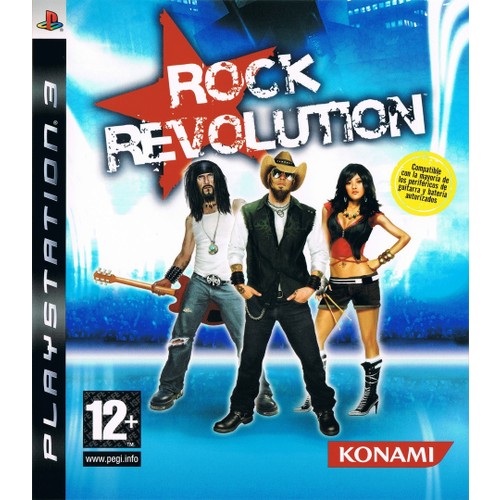 Rock Revolution Gitar ve Davul Uyumlu PS3 kitabı