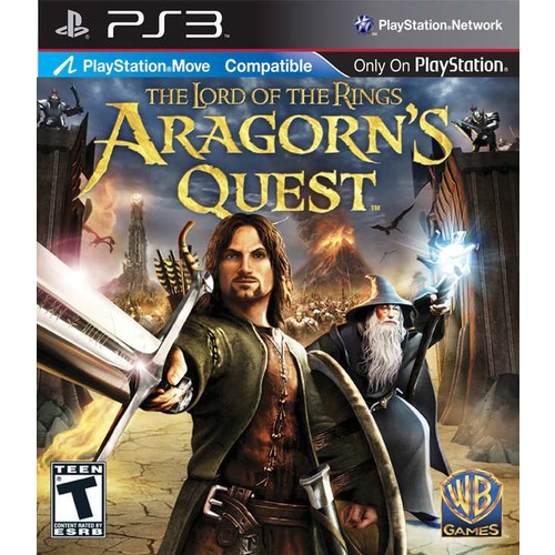 The Lord Of The Rings Aragorns Quest PS3 Oyun kitabı