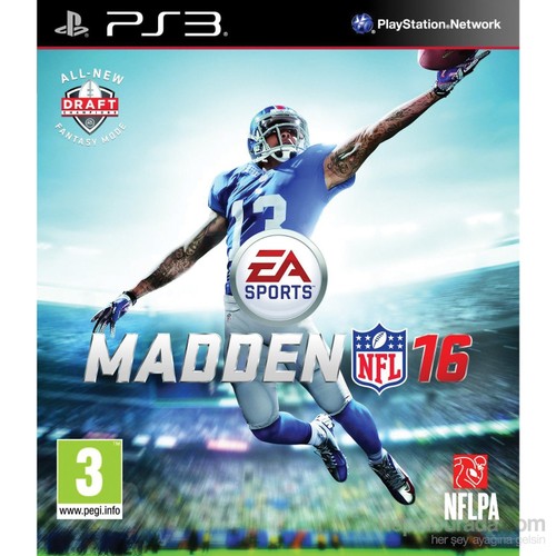 Ea Sports Madden Nfl 16 Ps3 Oyun kitabı