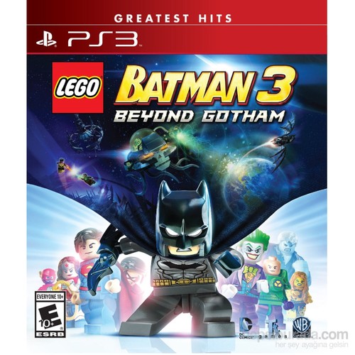 Lego Batman 3 Beyond Gotham PSX3 kitabı