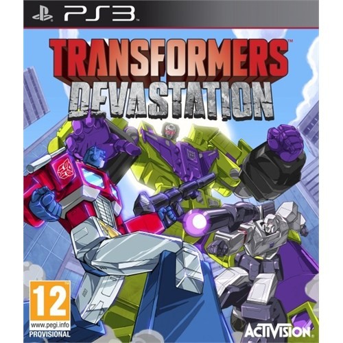 Transformers Devastation Ps3 kitabı