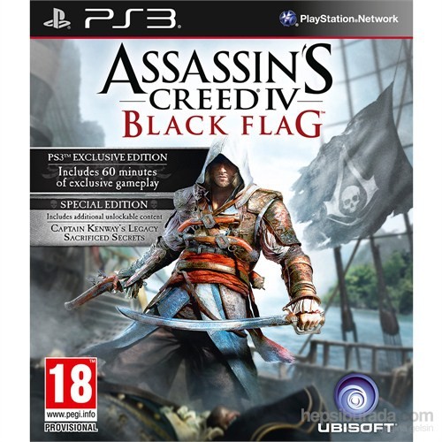 Ubisoft Ps3 Assassıns Creed 4 Black Flag Specıal Edıtıon kitabı