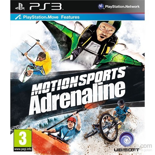 Ubisoft Ps3 Motıonsports Adrenalıne kitabı