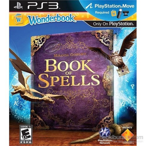 Book of Spells/Wonderbook PS3 kitabı