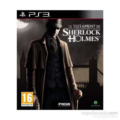 Focus The Testament Of Sherlock Holmes Ps3 Oyun kitabı