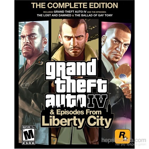 Grand Theft Auto 4 The Comple Edition Episodes From Liberty kitabı