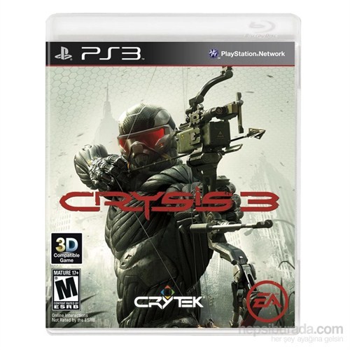 Crysis 3 Türkçe Ps3 Oyunu kitabı